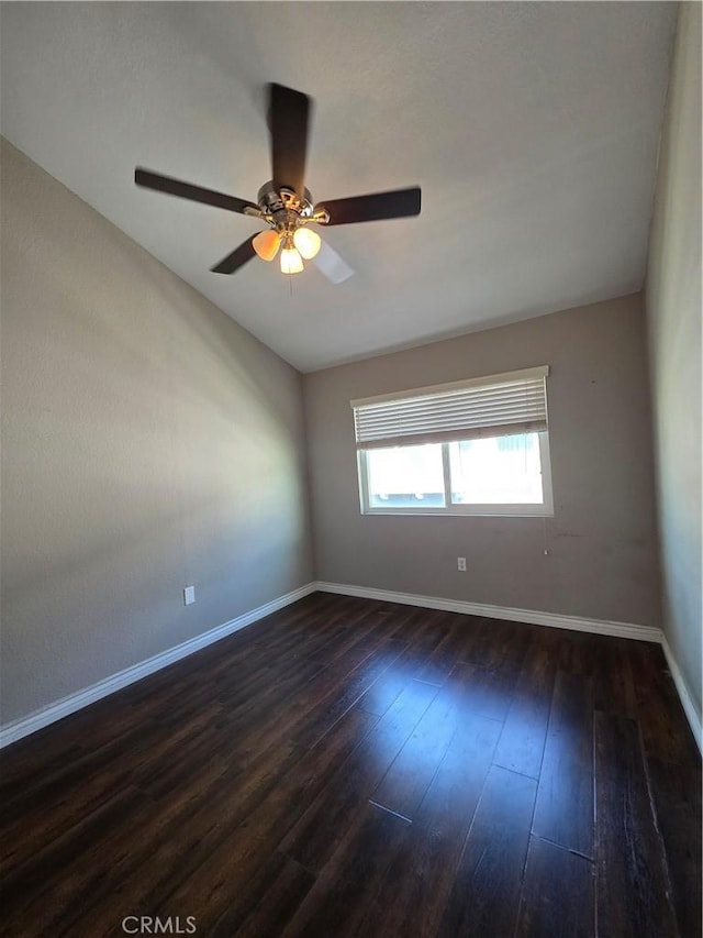 21901 Moneta Ave Unit 21, Carson, CA 90745 - unfurnished room with dark wood-style flooring and a ceiling fan