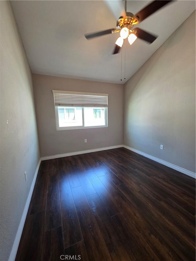 21901 Moneta Ave Unit 21, Carson, CA 90745 - spare room featuring dark wood-style floors and ceiling fan