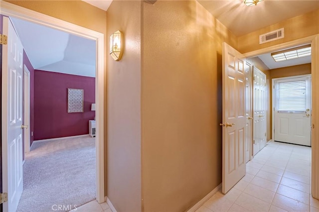 625 Redwing Dr, Merced, CA 95340 - hallway featuring baseboards and light tile patterned floors