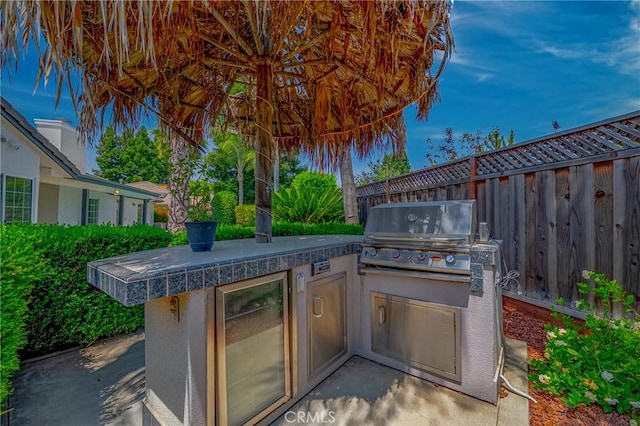 625 Redwing Dr, Merced, CA 95340 - view of patio with beverage cooler