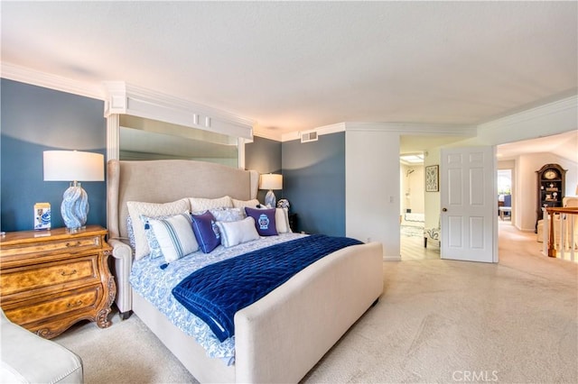 25536 Rue Terrase Unit 17, Laguna Niguel, CA 92677 - bedroom with light carpet and crown molding