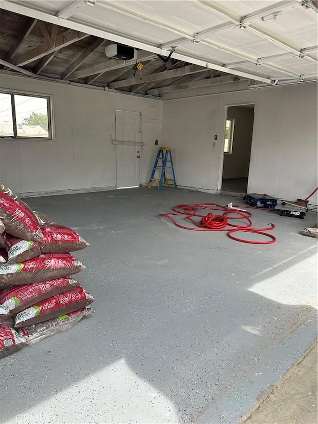 45208 17th St W, Lancaster, CA 93534 - garage featuring a garage door opener