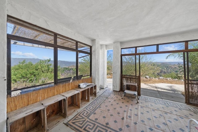 2620 Mar Vinga, Fallbrook, CA 92028 - sunroom featuring healthy amount of natural light and a mountain view