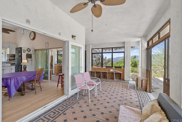 2620 Mar Vinga, Fallbrook, CA 92028 - sunroom featuring a ceiling fan and plenty of natural light
