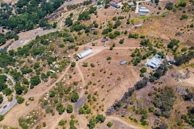 2620 Mar Vinga, Fallbrook, CA 92028 - aerial overview of property's location featuring rural landscape and a desert landscape