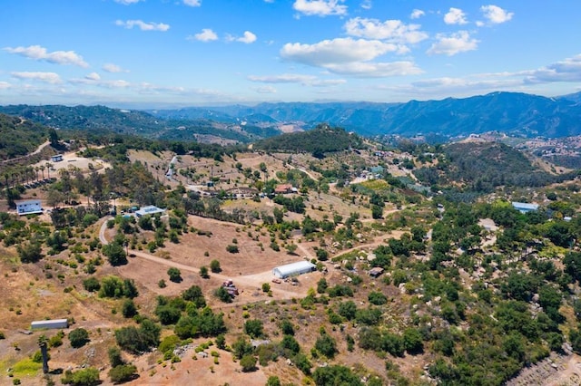 2620 Mar Vinga, Fallbrook, CA 92028 - bird's eye view of a mountainous background