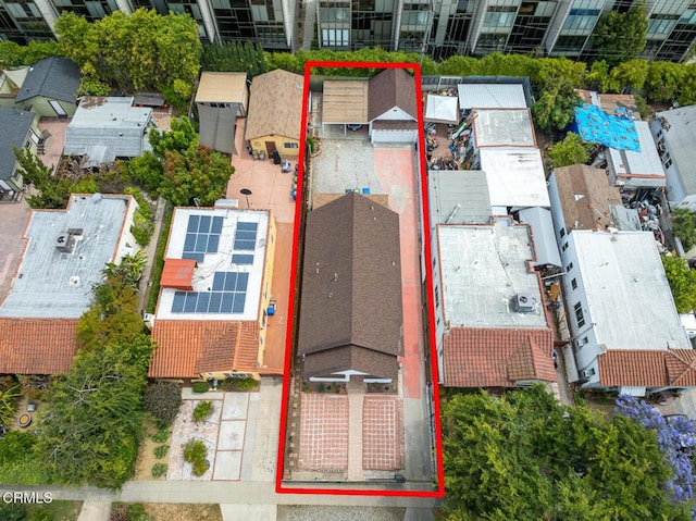 3247 La Clede Ave, Los Angeles, CA 90039 - aerial view of property's location featuring property boundaries highlighted