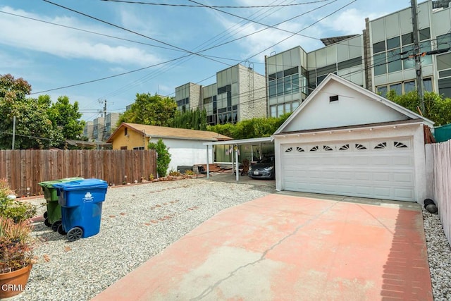 3247 La Clede Ave, Los Angeles, CA 90039 - view of front facade with stucco siding and an outdoor structure