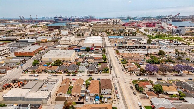 333 W D St, Wilmington, CA 90744 - view of urban area with industrial structures, a notable bridge, and a large body of water