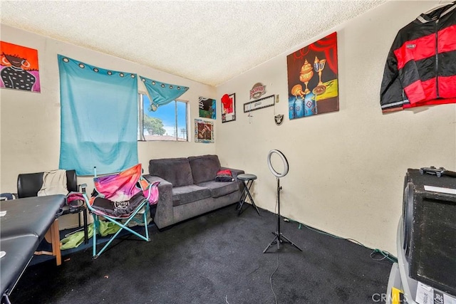 333 W D St, Wilmington, CA 90744 - living room with a textured ceiling