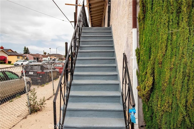 333 W D St, Wilmington, CA 90744 - staircase featuring a residential view