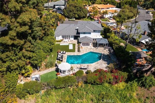 4420 Conchita Way, Tarzana, CA 91356 - view of property location featuring a pool area