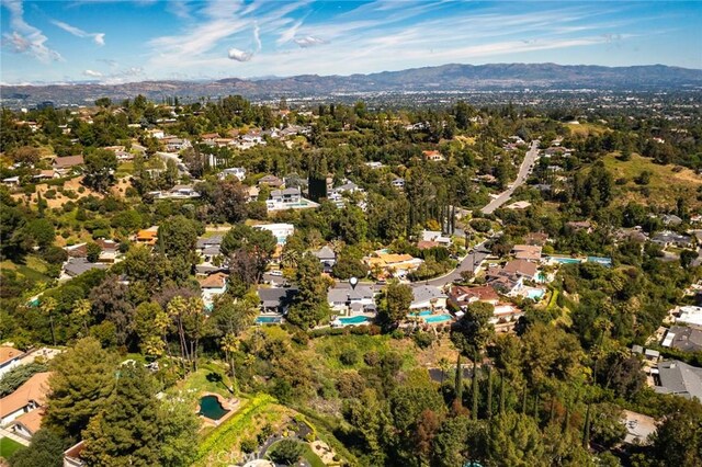 4420 Conchita Way, Tarzana, CA 91356 - view of property location with a mountainous background and nearby suburban area