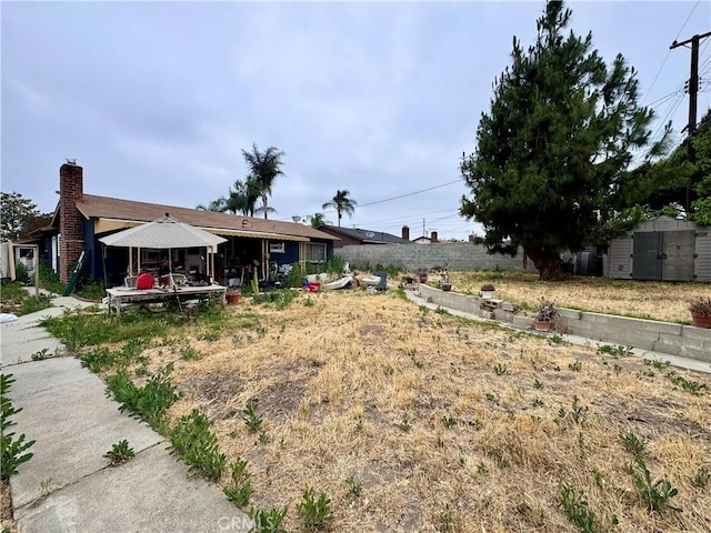 9547 Marion Ave, Montclair, CA 91763 - view of yard with a gazebo