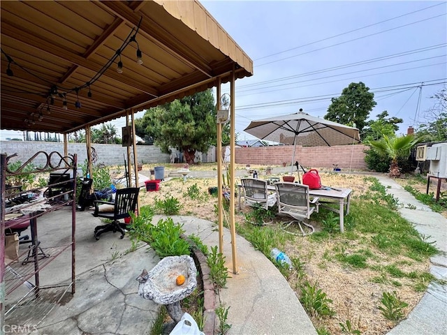9547 Marion Ave, Montclair, CA 91763 - fenced backyard featuring a patio area