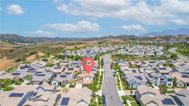 147 Luneta Ln, Rancho Mission Viejo, CA 92694 - aerial view of property's location featuring nearby suburban area and a mountain backdrop