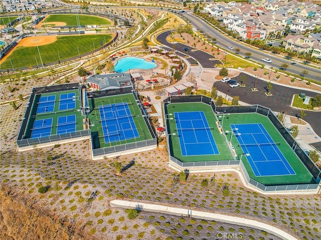147 Luneta Ln, Rancho Mission Viejo, CA 92694 - aerial view of a pool area