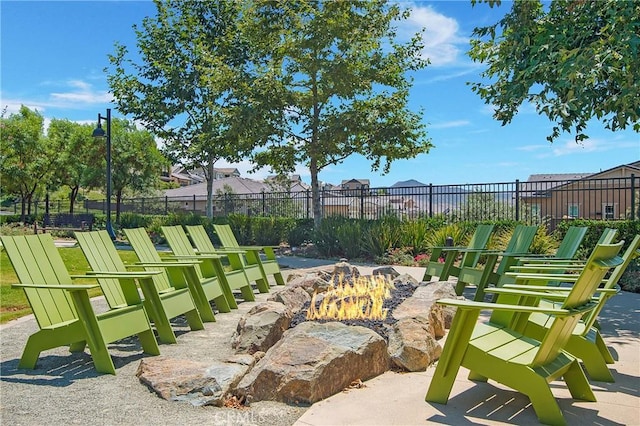 28 Fosco St, Rancho Mission Viejo, CA 92694 - view of patio / terrace featuring a fire pit