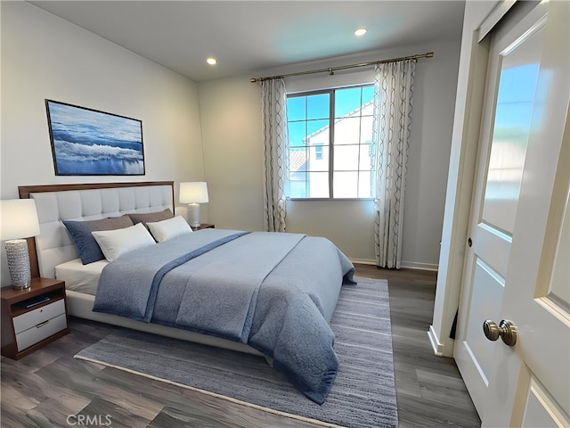 747 Spring Gdn, Irvine, CA 92618 - bedroom featuring wood finished floors, recessed lighting, and baseboards