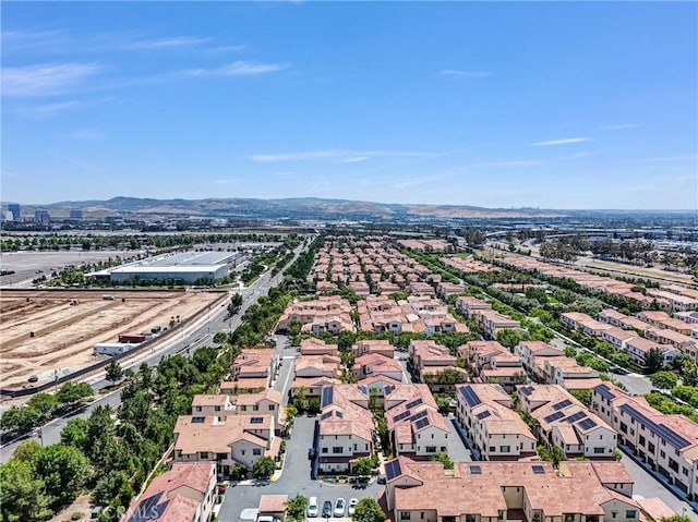747 Spring Gdn, Irvine, CA 92618 - aerial view of residential area featuring a mountain backdrop