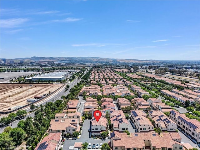 747 Spring Gdn, Irvine, CA 92618 - aerial perspective of suburban area with a mountainous background