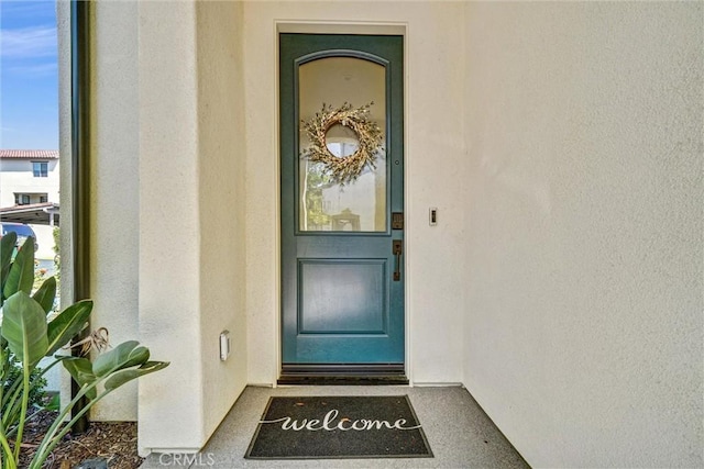 747 Spring Gdn, Irvine, CA 92618 - entrance to property with stucco siding