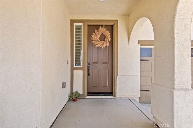 30893 Telegraph Dr, Winchester, CA 92596 - view of exterior entry with stucco siding