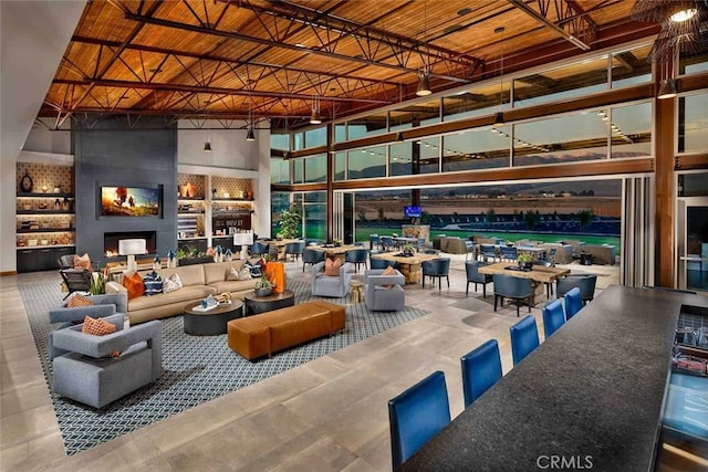 1578 Harmonie Ln, Beaumont, CA 92223 - community lobby featuring a towering ceiling
