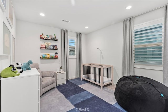 40 Jarano St, Rancho Mission Viejo, CA 92694 - bedroom with recessed lighting and a crib