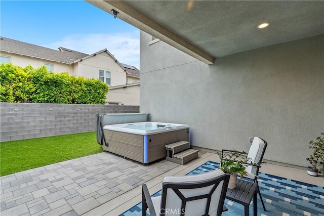 40 Jarano St, Rancho Mission Viejo, CA 92694 - view of patio with a hot tub