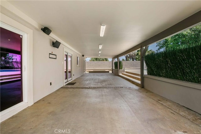 17206 Nugent Pl, Granada Hills, CA 91344 - view of patio / terrace with french doors