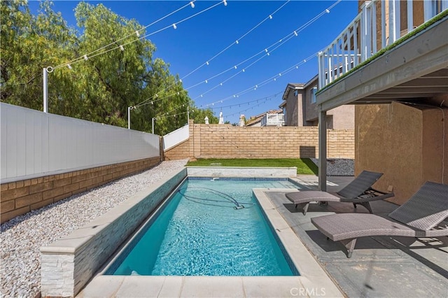 27834 Lassen St, Castaic, CA 91384 - view of pool featuring a fenced backyard