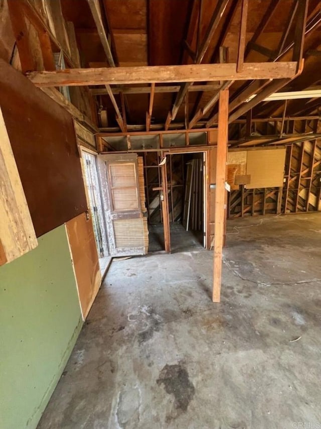 449 Citrus Ave, Imperial Beach, CA 91932 - misc room with unfinished concrete floors
