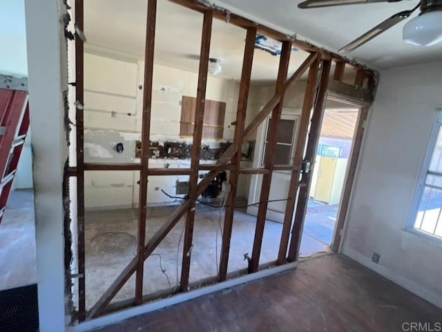 449 Citrus Ave, Imperial Beach, CA 91932 - misc room featuring ceiling fan and baseboards