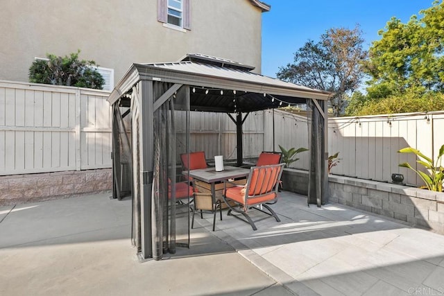 16231 Palomino Mesa Ct, San Diego, CA 92127 - fenced backyard with a gazebo and a patio