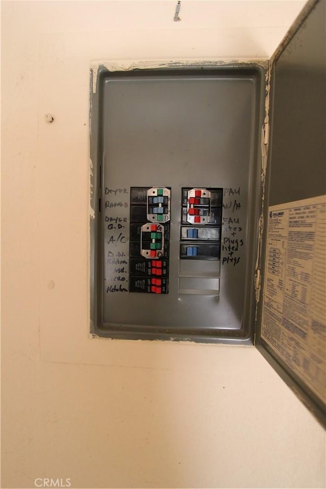 23362 La Mar Unit A, Mission Viejo, CA 92691 - utility room featuring electric panel