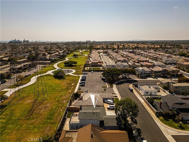 9802 Effingham Dr, Huntington Beach, CA 92646 - aerial overview of property's location featuring nearby suburban area