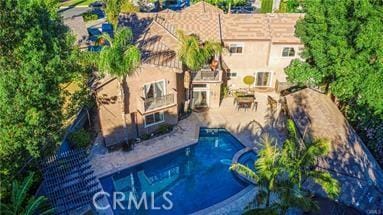 19162 Liggett St, Northridge, CA 91324 - view of swimming pool featuring a patio area