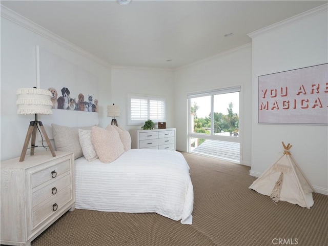 2048 264th St, Lomita, CA 90717 - carpeted bedroom with crown molding