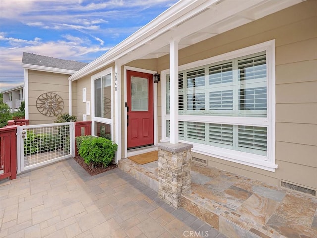 2048 264th St, Lomita, CA 90717 - property entrance featuring a porch and crawl space