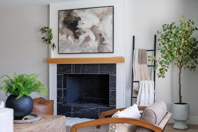 1051 Via Rancho Pkwy, Escondido, CA 92029 - detailed view of a high end fireplace