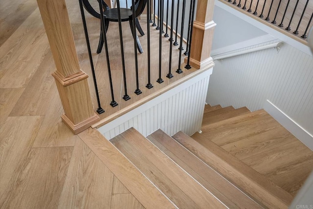 1051 Via Rancho Pkwy, Escondido, CA 92029 - stairs featuring wood finished floors