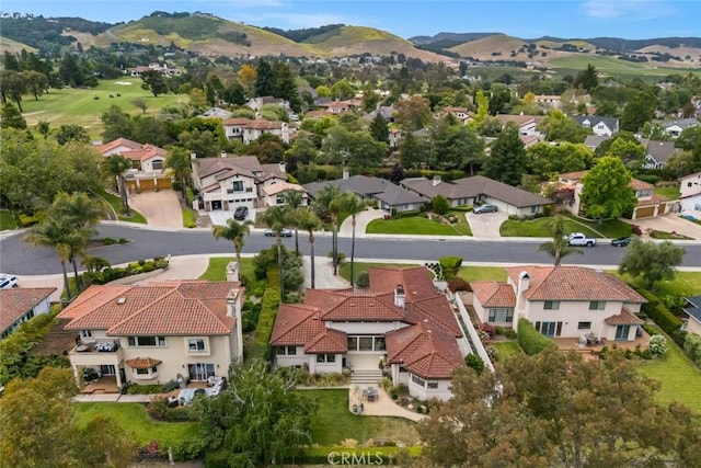 5933 Birkdale Ln, San Luis Obispo, CA 93401 - aerial view of residential area featuring mountains