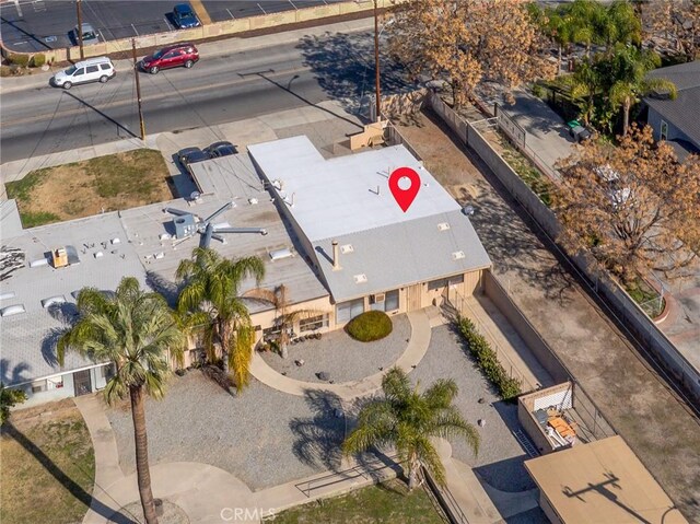 332 E 7th St, San Jacinto, CA 92583 - aerial overview of property's location