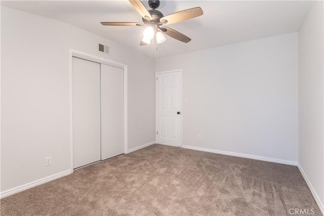 15903 Bryant St, North Hills, CA 91343 - unfurnished bedroom with carpet floors, a closet, and baseboards