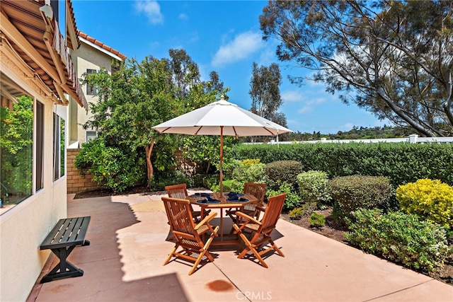 24532 Kings, Laguna Niguel, CA 92677 - view of patio with outdoor dining space