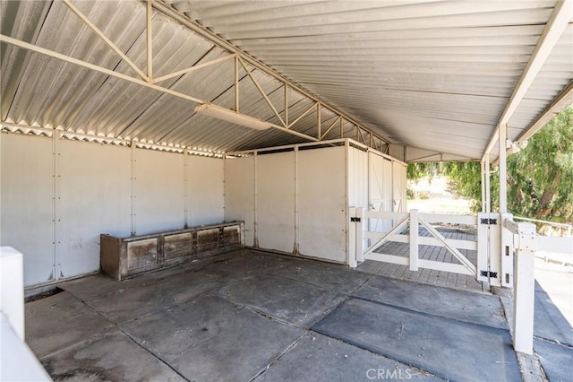 27317 Sunnyridge Rd, Palos Verdes Peninsula, CA 90274 - view of patio / terrace featuring an exterior structure and a carport