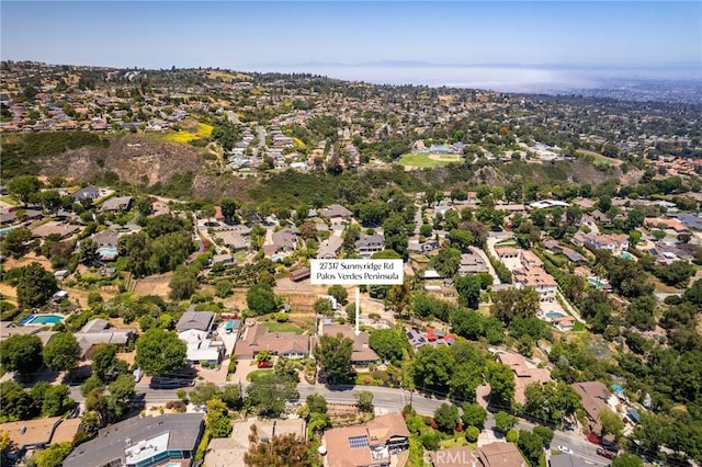 27317 Sunnyridge Rd, Palos Verdes Peninsula, CA 90274 - aerial perspective of suburban area