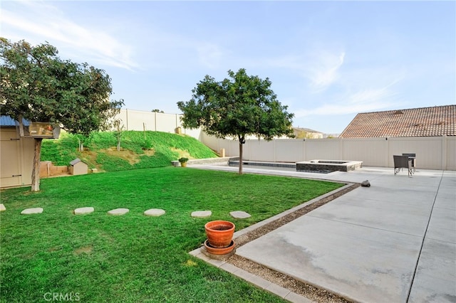 14226 Bonavento Ln, Beaumont, CA 92223 - view of yard featuring a patio