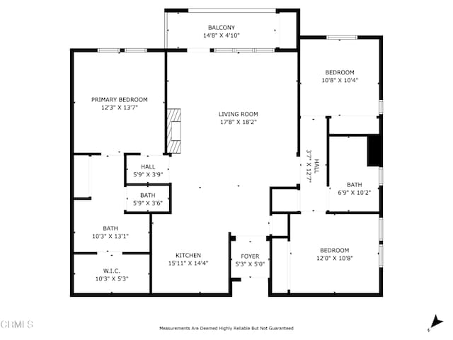 6287 Turnstone St Unit 4-304, Ventura, CA 93003 - view of floor plan / room layout